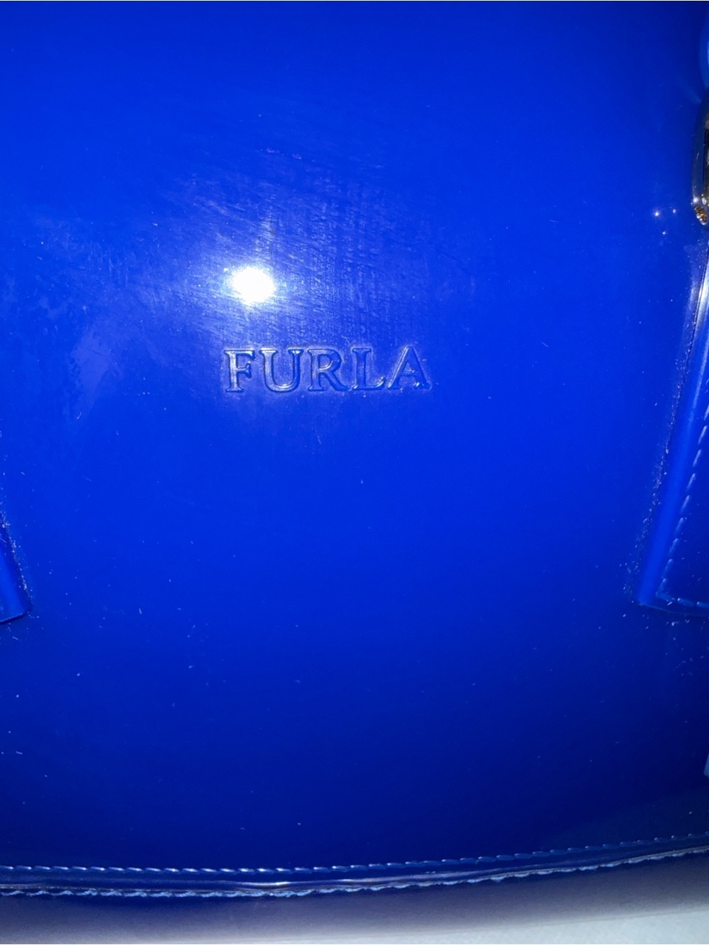 Furla Candy Bag Satchel in Deep Blue - Picture 2 of 12